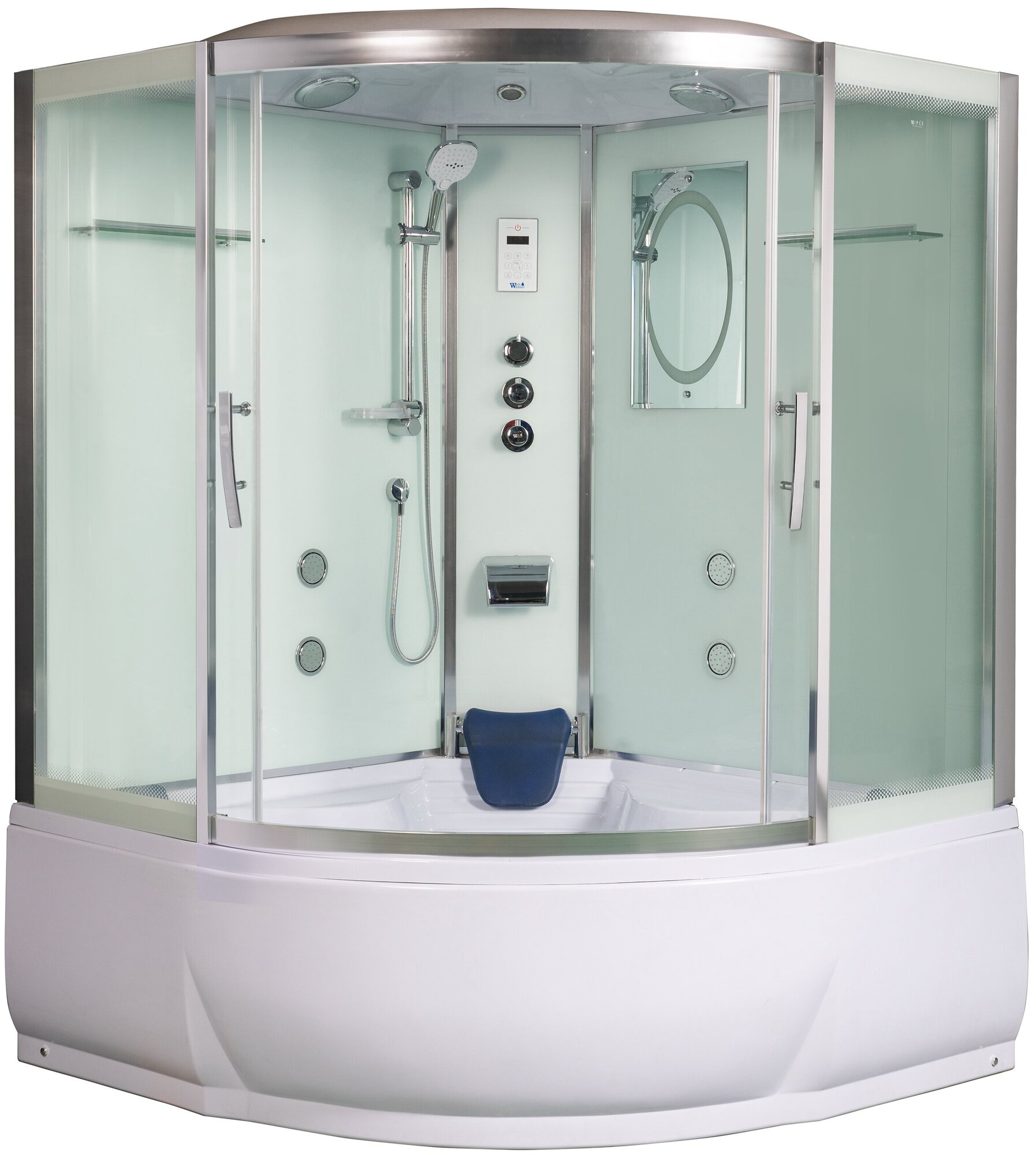 фото Душевая кабина WeltWasser EMMER 15055 WW500 150х150 см