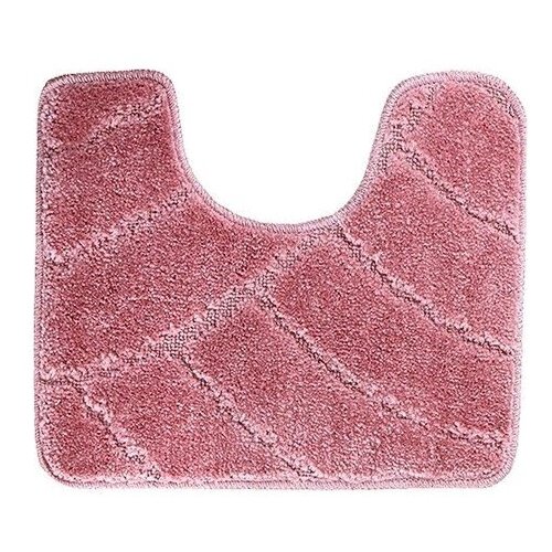 фото Коврик banyolin classic u-type, 60х50 см пудра