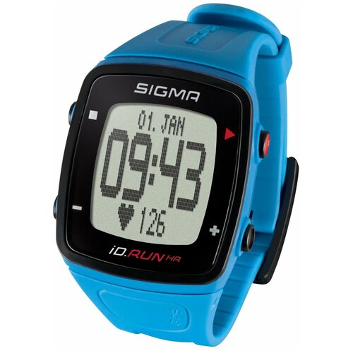 Часы спортивные SIGMA SPORT iD.RUN light blue