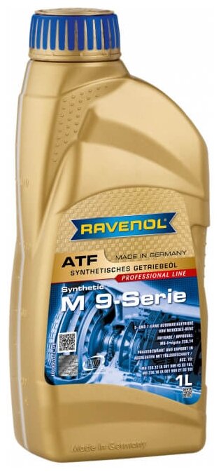 Масло Трансмиссионное Ravenol Atf M 9-Serie (1л) New Ravenol арт. 4014835732414