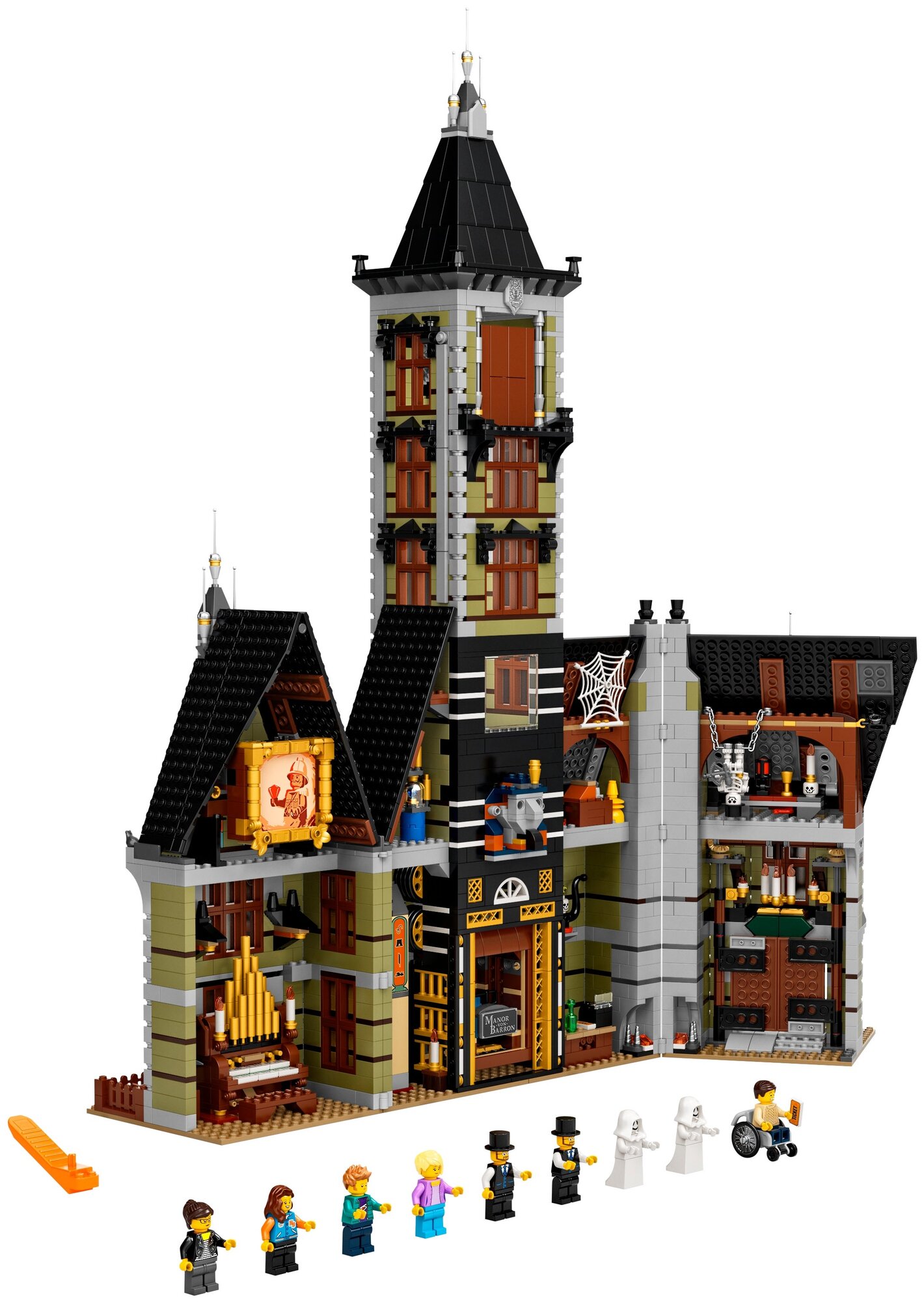 Игрушка CONSTRUCT. CREATOR EXPERT GEISTERHAUS AUF DEM JAHR. LEGO - фото №3