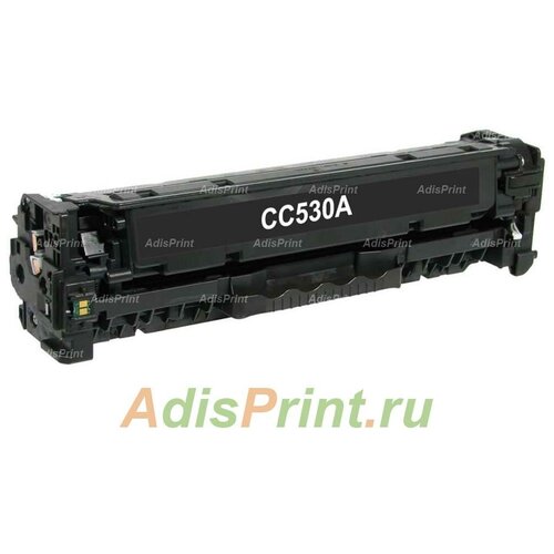 Тонер-картридж/ HP 304A Black CLJ CM2320/CP2025 White Box With Chip (CC530A/2662B002) (~3500 стр)