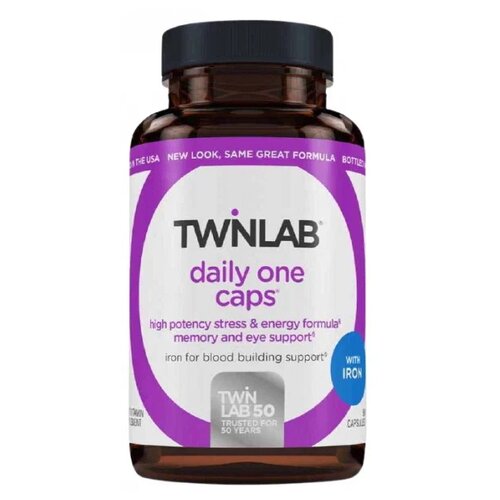 Twinlab Daily One With iron капс., 280 г, 180 шт.