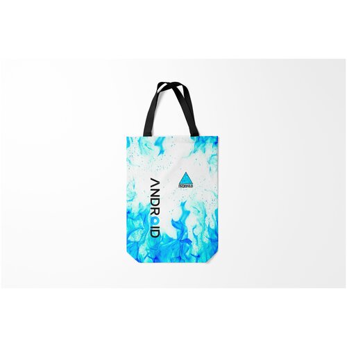 фото Сумка-шоппер / 31х42 см / геймерам / detroit become human burnettie