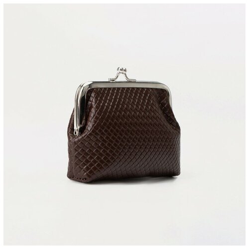 фото Кошелёк на фермуаре, цвет коричневый нет бренда