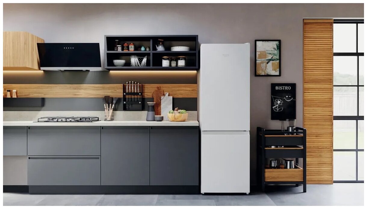 Холодильник HOTPOINT-ARISTON HTR 4180 W, двухкамерный, белый - фото №6