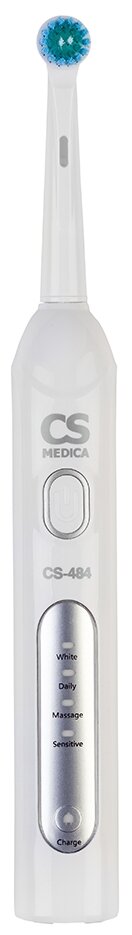 Вибрационная зубная щетка CS Medica CS-484, белый