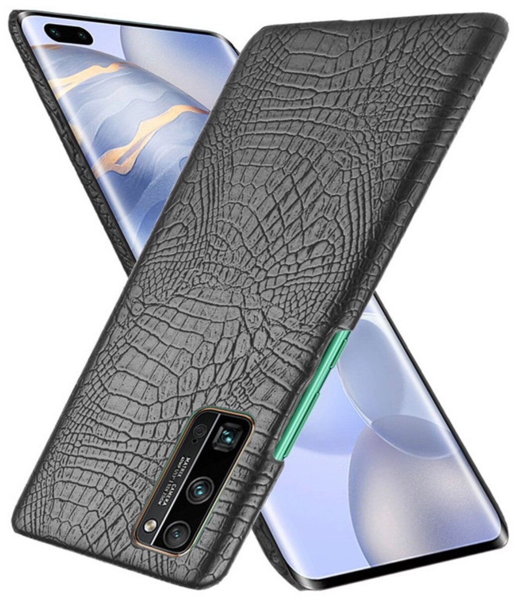 Чехол панель бампер MyPads для Huawei Honor 30 Pro / Honor 30 Pro plus + (EBG-AN10) элегантный тонкий на пластиковой основе с дизайном под кожу к