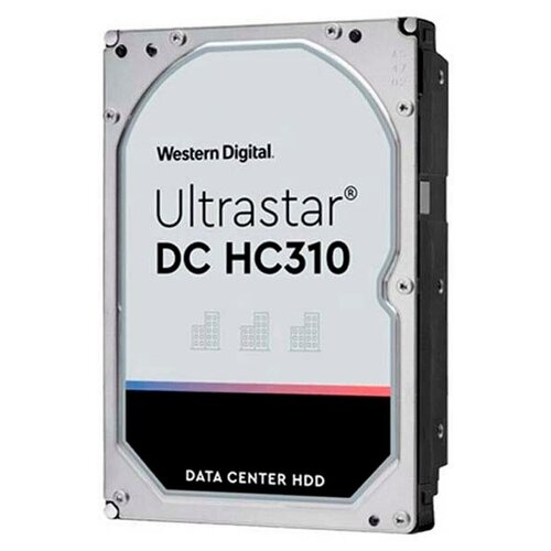 Жесткий диск Western Digital Ultrastar DC 7K6 35 6TB 256MB 7200 RPM SATA 6Gbs 512E SE SKU 0B36039 1341000₽