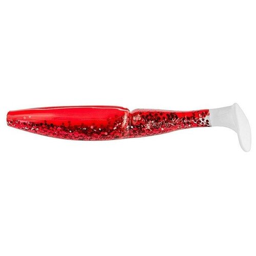 Виброхвост Helios Guru Red Sparkles WT, 7.6 см, 9 шт. (HS-29-034)