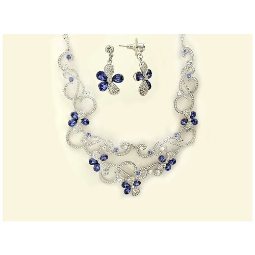 Комплект бижутерии Эстет кристаллы Swarovski 7040₽