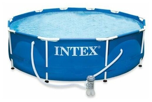 Каркасный бассейн Intex Metal Frame Pool 305x76 см 28200 - фотография № 11