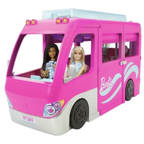 Барби Кемпер DreamCamper Автомобильный игровой набор Barbie Camper HCD46 барби кемпер dreamcamper автомобильный игровой набор barbie camper hcd46