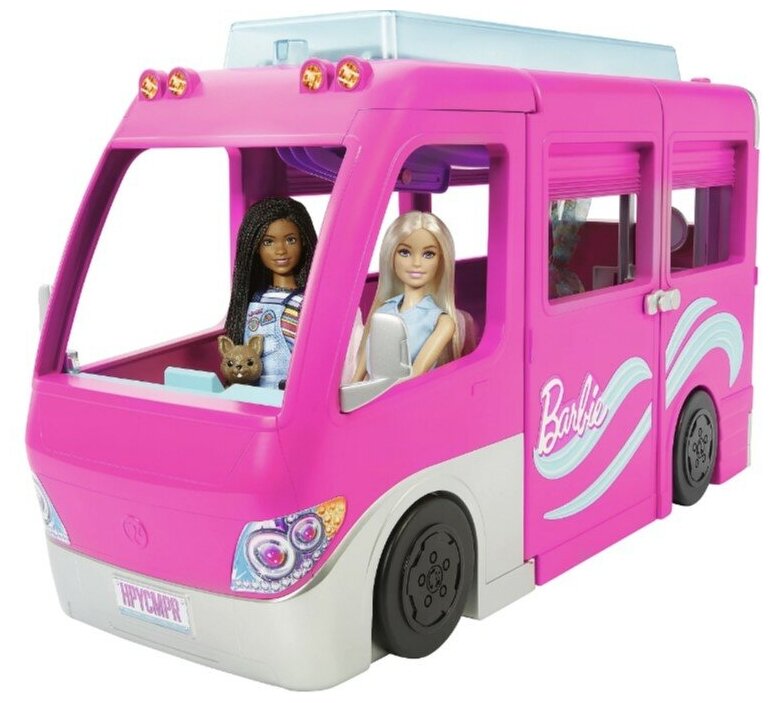 Барби Кемпер DreamCamper Автомобильный игровой набор Barbie Camper HCD46