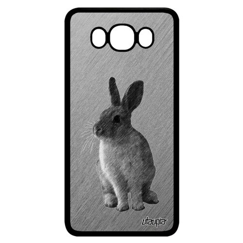 фото Красивый чехол на смартфон // samsung galaxy j7 2016 // "кролик" стиль домашний, utaupia, серый