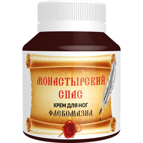 Монастырский Спас Флебомазил крем д/ног, 90 мл, 90 г, 1 шт., 1 уп.