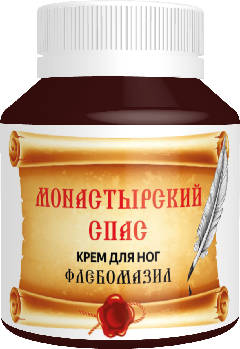 Монастырский Спас Флебомазил крем д/ног, 90 мл, 90 г, 1 шт., 1 уп.