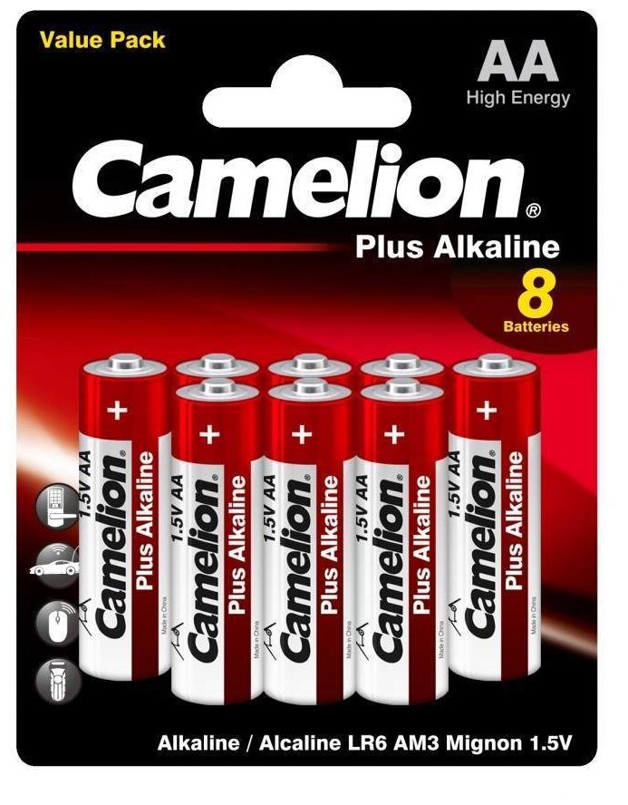 Батарейка Camelion Plus Alkaline AA