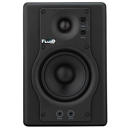 Fluid Audio F4 пара мониторов, двухполосные, 30 Вт RMS, с балансным/небалансным подключением