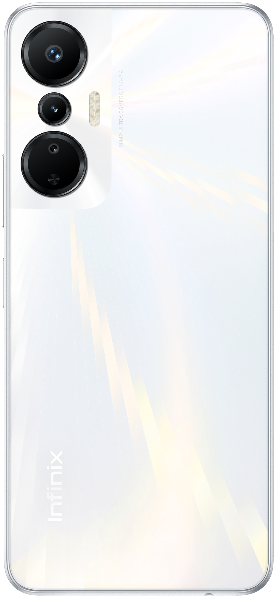 Смартфон Infinix HOT 20S 8/128 ГБ, Dual nano SIM, белый - фотография № 3