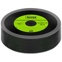 Диск Mirex CD-R 700Mb 52X MAESTRO Vinyl bulk, упаковка 25 шт. (5 цветов по 5 дисков)
