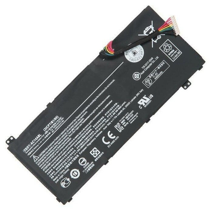 Аккумулятор для ноутбука Acer Aspire VN7-571G VN7-571 VN7-591 VN7-591G VN7-791 VN7-791G 11.4V 51Wh