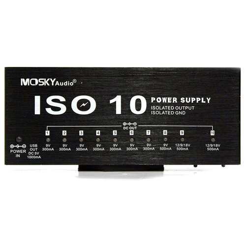 Mosky Audio ISO-10 Power Supply Isolated Output 5890₽