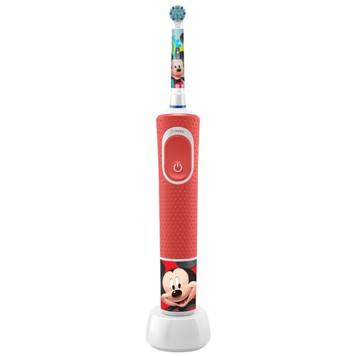 Электрическая зубная щетка Oral-B Vitality Kids Mickey Микки D100.413.2K (EB10S), краcный