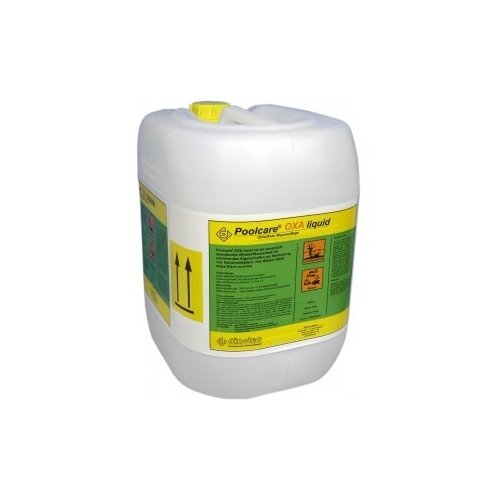 Dinotec Poolcare OXA, жидкое бесхлорное средство дезинфекции на основе 34 %-ного раствора перекиси водорода (активный кислород), 25 кг, цена указана за 1 шт