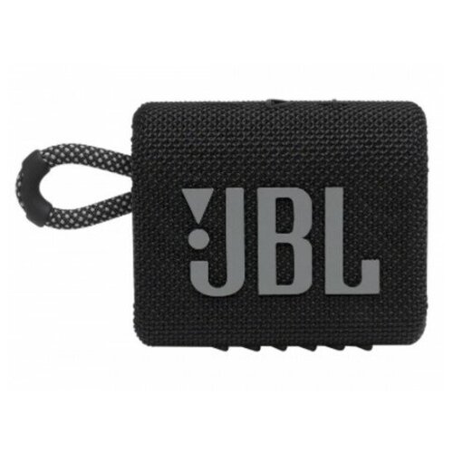 Портативная акустика JBL Go 3 (Black) (Черная)