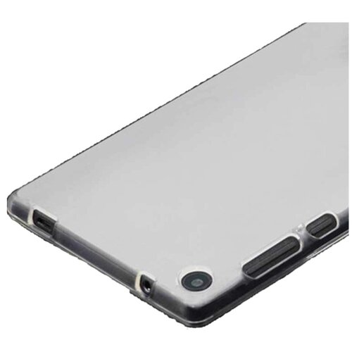 фото Панель-чехол-накладка mypads ультра-тонкая полимерная из мягкого качественного силикона для lenovo tab 3 tb3-730x/m lte 7.0 (za130004ru / (za130040ru) белая