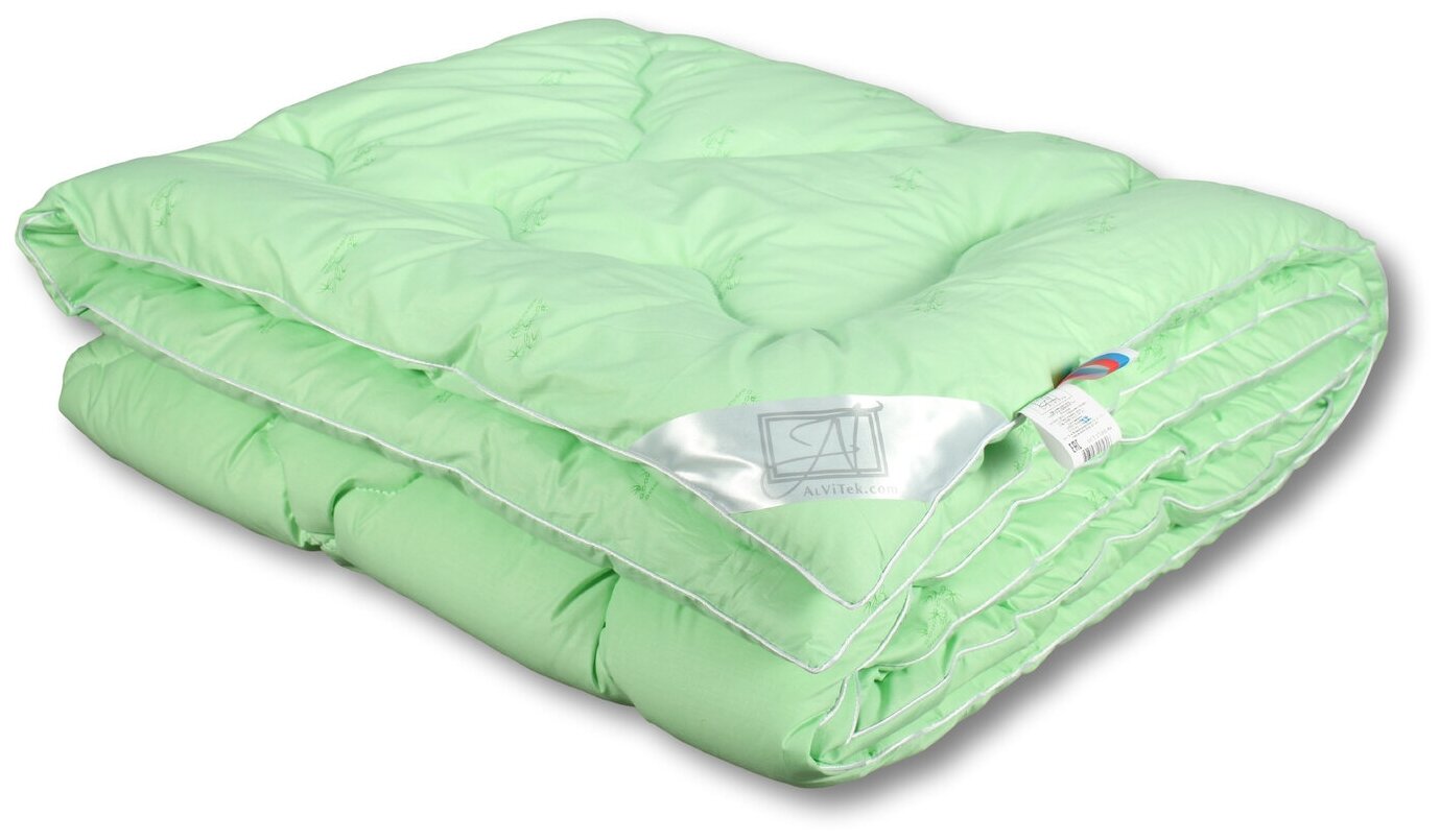 Одеяло Альвитек iff35234 2-x спальный, 172x205, с наполнителем Бамбуковое волокно - фотография № 1