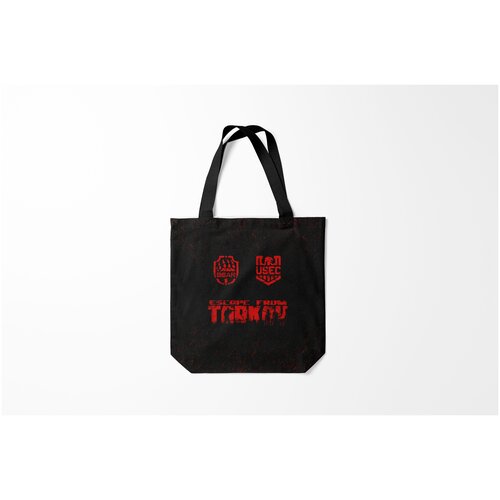 фото Сумка-шоппер / 40х40 см / геймерам / escape from tarkov logos burnettie