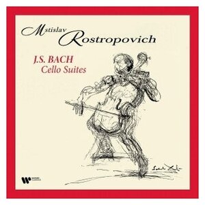 Виниловые пластинки, Warner Classics, MSTISLAV ROSTROPOVICH - Bach: The Cello Suites (4LP)