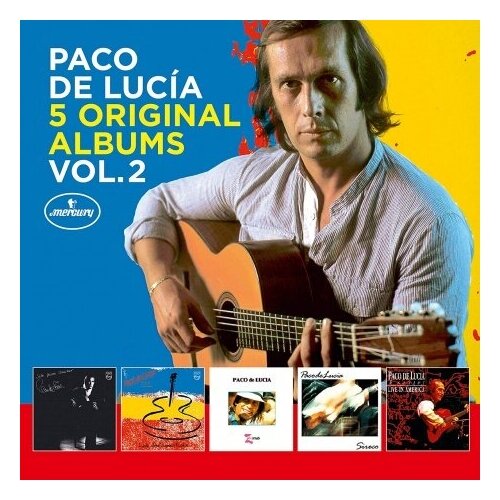 Компакт-Диски, Mercury, PACO DE LUCIA - 5 Original Albums Vol.2 (5CD)