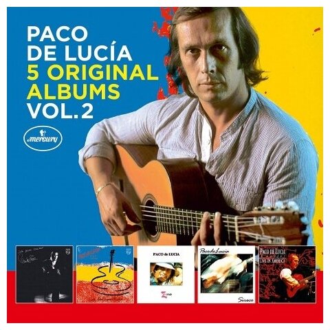 Компакт-Диски, Mercury, PACO DE LUCIA - 5 Original Albums Vol.2 (5CD)