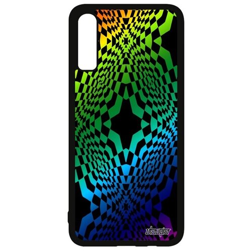 фото Защитный чехол на телефон // galaxy a70 // "иллюзия звезда" геометрический стиль, utaupia, цветной