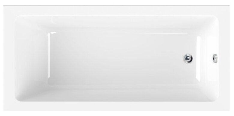Акриловая ванна CEZARES PLANE SOLO MINI-160-70-41-W37