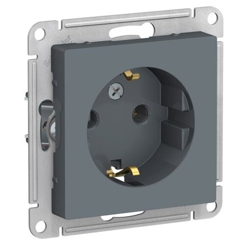 Розетка Systeme Electric (schneider Electric) SCHNEIDER ELECTRIC ATLASDESIGN 16А, механизм, грифель ATN000743
