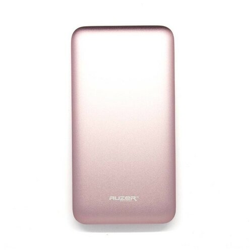 фото Аккумулятор внешний универсальный auzer ap10800p 10800мач 1usb, microusb, lightning, rose gold