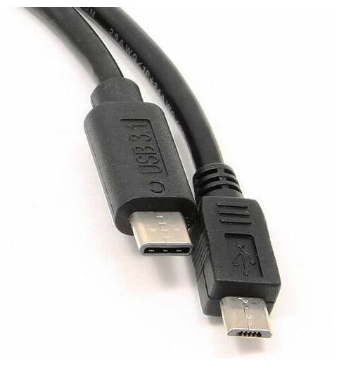 Кабель USB2.0 Cm-microB Cablexpert CCP-USB2-mBMCM-1M - 1 метр