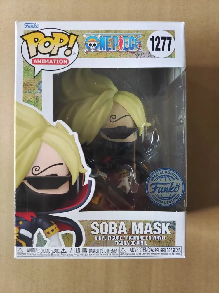 Фигурка Funko POP! One piece Soba Mask, стандартное исполнение модели
