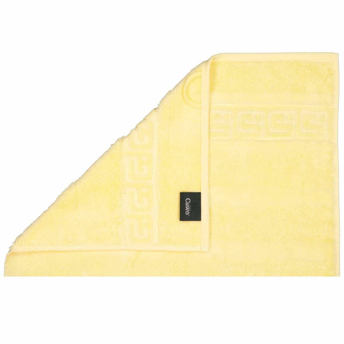 Полотенце махровое Cawo Noblesse 30x50см, цвет лимонный - фотография № 7