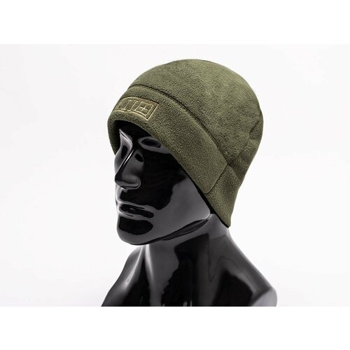 alaskan шапка мужская флисовая черная Шапка Армейские будни, размер OneSize, зеленый