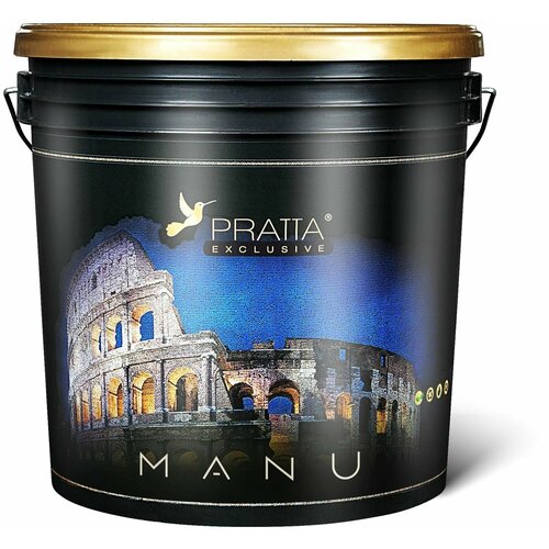 MANU 4 л Декоративное покрытие с эффектом велюровой ткани