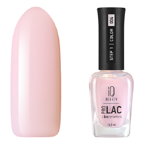 IQ BEAUTY 031 лак для ногтей укрепляющий с биокерамикой / Nail polish PROLAC + bioceramics 12.5 мл - фото №7