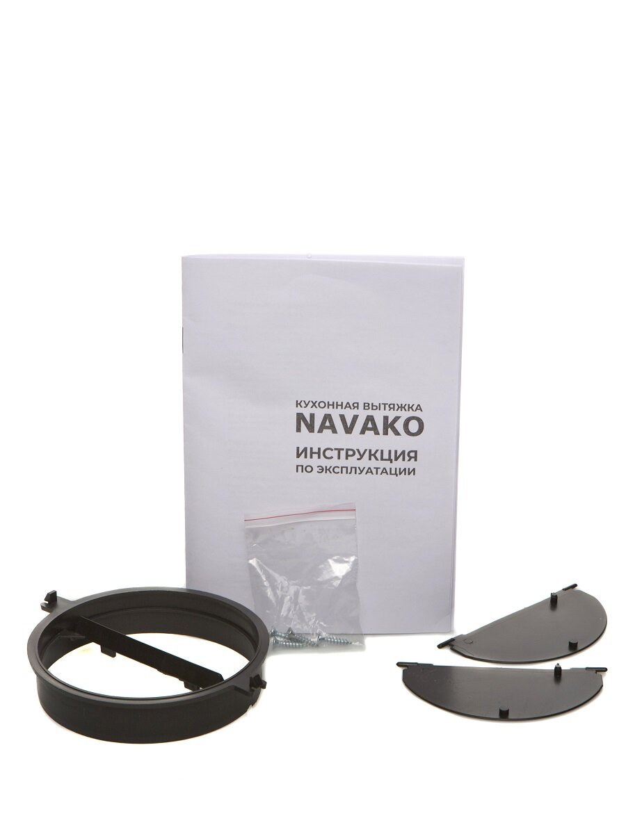 Кухонная вытяжка Navako Slope 60 White - фотография № 6