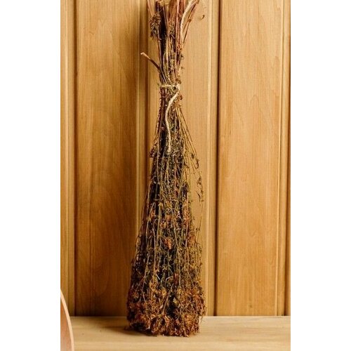 Травяной веник зверобой в индивидуальной упаковке