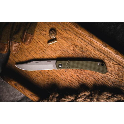 фото Складной нож капрал, aus-8, g10, olive, spk013