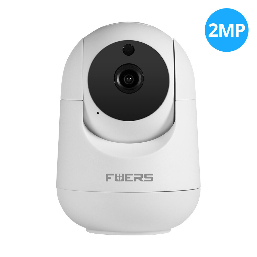 Камера видеонаблюдения Fuers Камера видеонаблюдения Fuers P162, разрешение 2MP, работает через WiFi, без SD карты